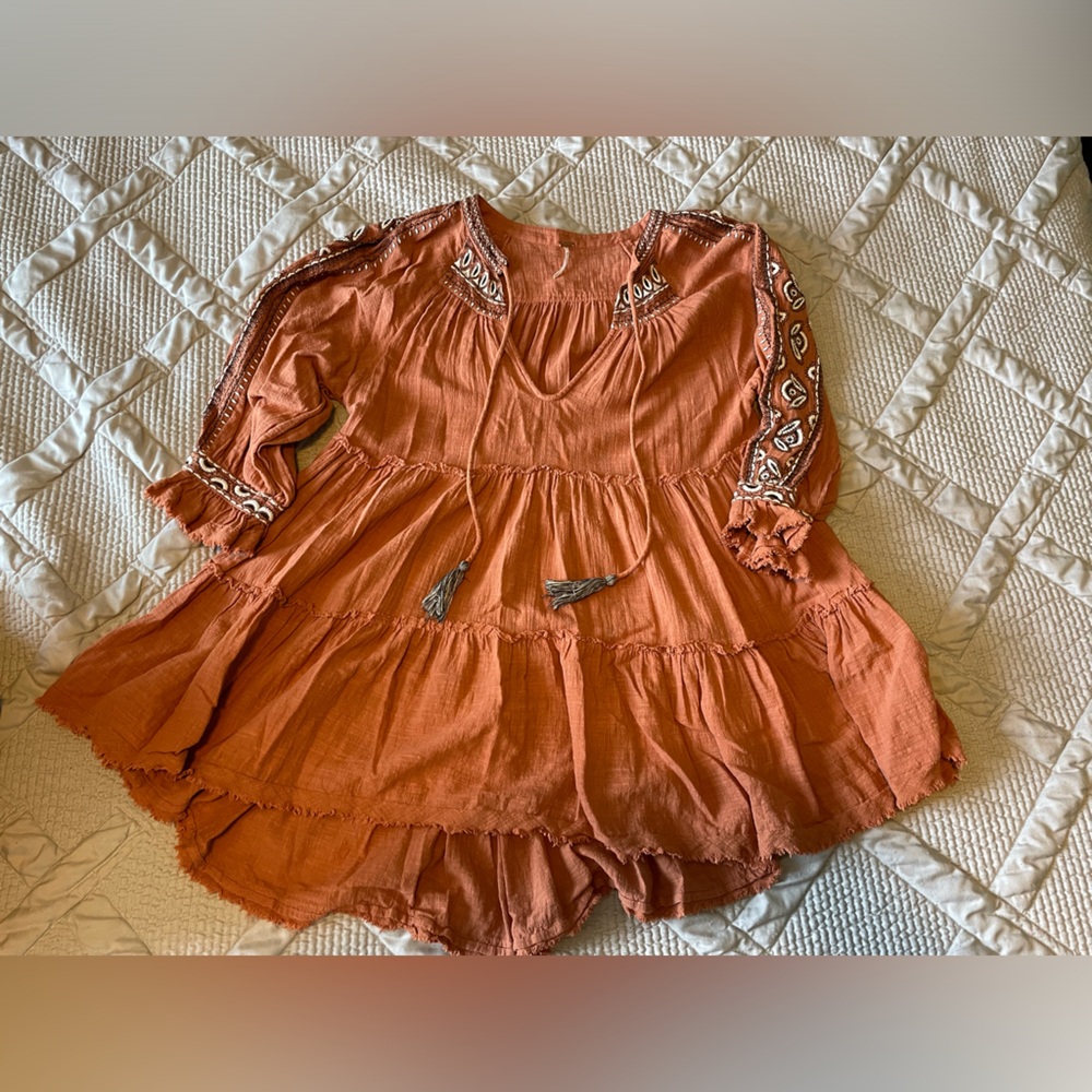 Free People Linen Tunic